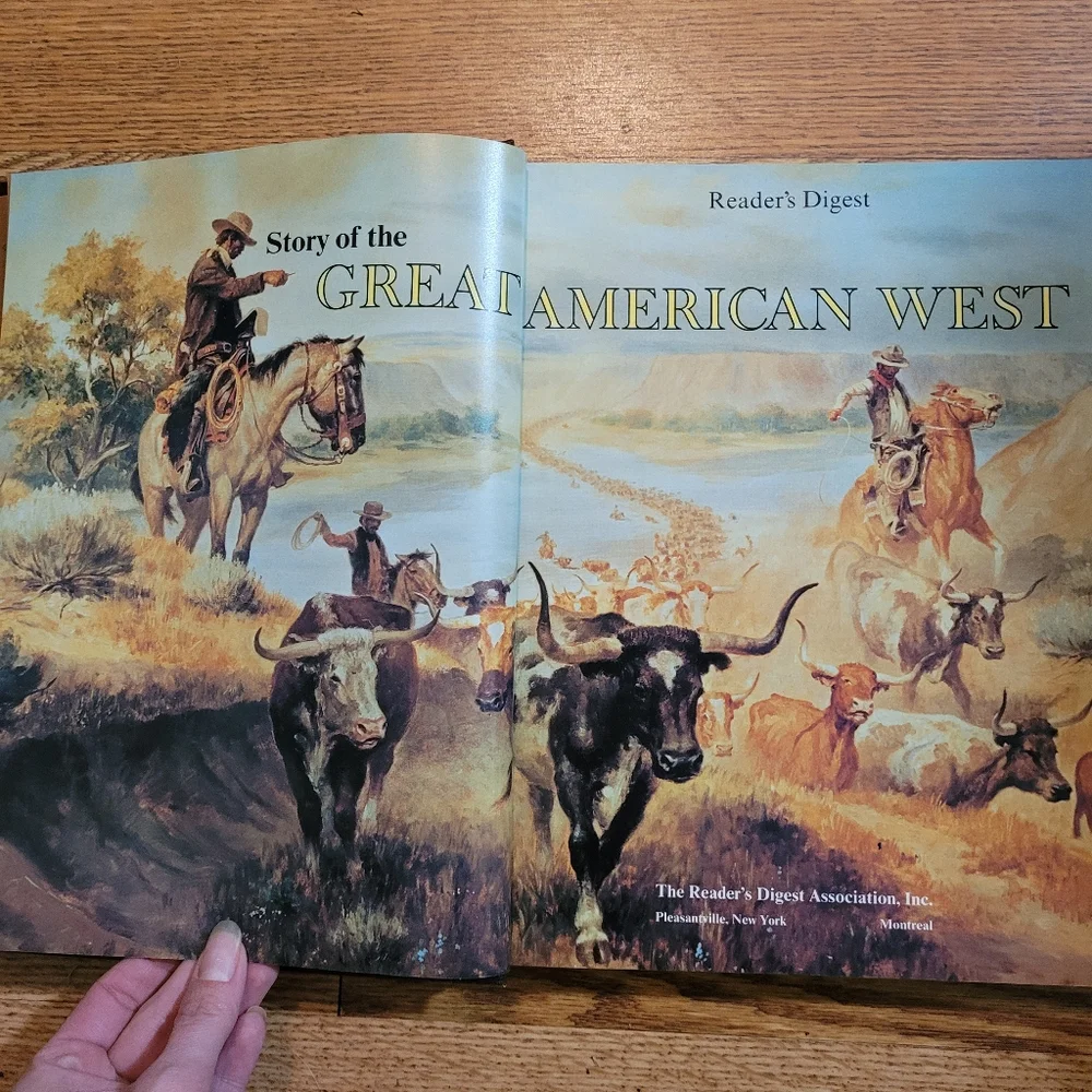 Story of the Great American West by Reader's Digest Editors Hardcover.